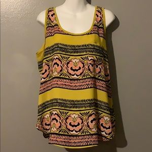 Loft abstract tank top